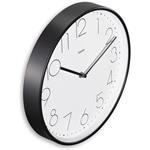 Hama Corsica, nástenné hodiny, priemer 30 cm, tichý chod, biele-čierne