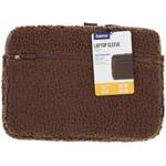 Hama Cozy, obal na notebook, 14,1-15,6" (36-40 cm), huňatý, predné vrecko, hnedý