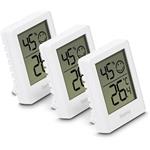 Hama Cres, digitálny teplomer/vlhkomer, biely