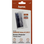 Hama Crystal Clear Screen Protector for Samsung Galaxy A3 (2017), 2 pieces