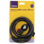Hama cyklo kódová zámka lanková, 120 cm