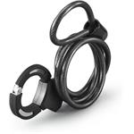 Hama cyklo zámka lanková, pre kolobežky/kočíky/bicykle, 120 cm