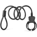 Hama cyklo zámka lanková, pre kolobežky/kočíky/bicykle, 120 cm