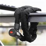 Hama cyklo zámka reťazová, 120 cm, kľúč s osvetlením