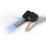 Hama cyklo zámka reťazová, 120 cm, kľúč s osvetlením