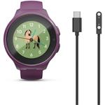 Hama detské smart hodinky, SIM, GPS, SOS tlačidlo, hlasové/video hovory, fialové