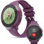 Hama detské smart hodinky, SIM, GPS, SOS tlačidlo, hlasové/video hovory, fialové