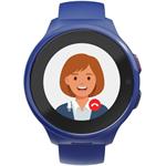 Hama detské smart hodinky, SIM, GPS, SOS tlačidlo, hlasové/video hovory, modré
