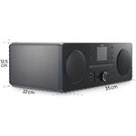Hama DR1560CBT, DAB/DAB+/FM/CD/Bluetooth/Rx, digitálne rádio