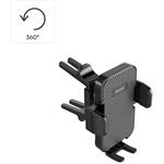 Hama držiak mobilu do auta, na okrúhlu vetraciu mriežku, otočný o 360°, univerzálny