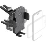 Hama držiak mobilu do auta, na okrúhlu vetraciu mriežku, otočný o 360°, univerzálny