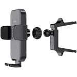 Hama držiak mobilu do auta, na okrúhlu vetraciu mriežku, otočný o 360°, univerzálny