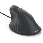 Hama ECM-500R, vertikálna ergonomická káblová myš, pre pravákov, čierna