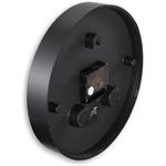 Hama Elba, nástenné hodiny, priemer 25 cm, tichý chod, čierne