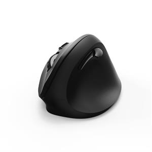 Hama EMW-500, vertikálna ergonomická bezdrôtová myš, 6 tlačidiel, čierna