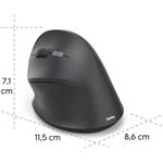 Hama EWM-500L, vertikálna ergonomická bezdrôtová myš, pre ľavákov, čierna