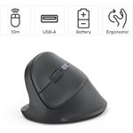 Hama EWM-500L, vertikálna ergonomická bezdrôtová myš, pre ľavákov, čierna