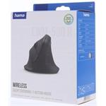 Hama EWM-500R, vertikálna ergonomická bezdrôtová myš, pre pravákov, čierna