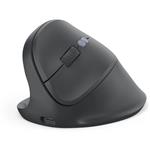 Hama EWM-600L Multi Device, vertikálna ergonomická bezdrôtová myš, pre ľavákov, nabíjateľná, čierna