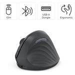 Hama EWM-600R Multi Device, vertikálna ergonomická bezdrôtová myš, pre pravákov, nabíjateľná, čierna