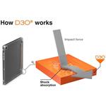 Hama Extreme Protect, puzdro pre Samsung Galaxy Tab A9+ 11", licencia D3O®, pieskové/priehľadné