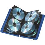 Hama Felt, puzdro na 48 CD/DVD/Blu-ray diskov, filcové, modré