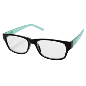 Hama Filtral okuliare na čítanie, +3,0 dpt, plastové, čierne/tyrkysové