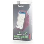 Hama Finest Sports, športové puzdro na mobil, ružové