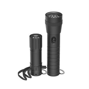 Hama FL-DUO, LED baterky, hliníkové, 25 lm/ 60 lm, pútko na ruku, set 2 ks