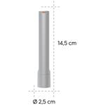 Hama FL120, LED baterka, hliníková, 120 lm / 50 m, 3 režimy svietenia, pútko na ruku, vrátane batérií