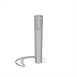 Hama FL120, LED baterka, hliníková, 120 lm / 50 m, 3 režimy svietenia, pútko na ruku, vrátane batérií