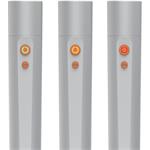 Hama FL350-C, LED baterka, nabíjacia, hliníková, 350 lm / 100 m, 4 režimy+SOS, rozptyľovač, pútko