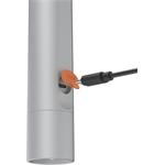 Hama FL350-C, LED baterka, nabíjacia, hliníková, 350 lm / 100 m, 4 režimy+SOS, rozptyľovač, pútko