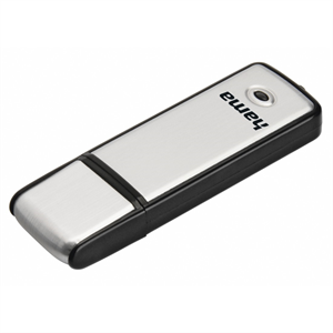 Hama Flashdisk Fancy, USB 2.0, 128 GB, strieborný