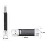 Hama flashPen Laeta Twin, USB 3.0, 128 GB, 40 MB/s, čierny