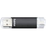 Hama flashPen Laeta Twin, USB 3.0, 32 GB, 40 MB/s, čierny