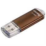 Hama FlashPen Laeta, USB 3.0, 64 GB, hnedý