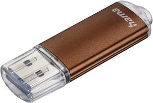 Hama FleshPen Laeta, USB 3.0, 128 GB, hnedý