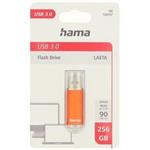 Hama FleshPen Laeta, USB 3.0, 256 GB, hnedý