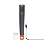 Hama FLX1200-C, LED baterka, nabíjacia, hliníková, 1200 lm/300 m, 4 režimy+SOS, IP44, zoom, karabína