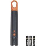 Hama FLX350, LED baterka, hliníková, 350 lm / 230 m, 4 režimy+SOS, IP44, zoom, karabínka, batérie