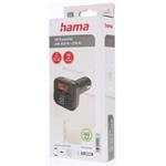 Hama FM transmitter s AUX-IN a USB-IN