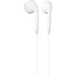 Hama Glow II, slúchadlá s mikrofónom Lightning, kôstky, biele