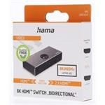 Hama HDMI 8K prepínač 2x1/1x2, obojsmerný, (rozbalené)