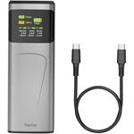Hama High Power 150 W, powerbanka, 24000 mAh, 2x USB-C, 1x USB-A, PD, QC, displej