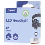Hama HL110, LED čelovka, COB, 110 lm / 18 m, batérie