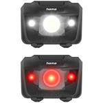 Hama HL200, LED čelovka, svietivosť 200 lm, dosvit 55 m, IP44, batérie