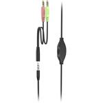 Hama HS-P100 V2 PC Office Headset, slúchadlá, čierne