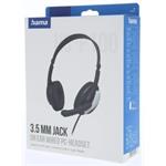 Hama HS-P100 V2 PC Office Headset, slúchadlá, čierne