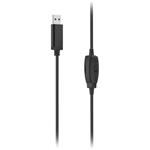 Hama HS-USB250 V2, PC Office Headset, čierna